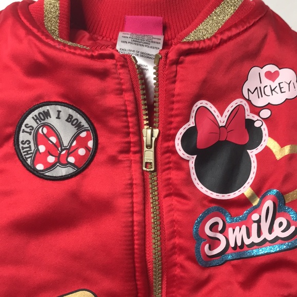 Disney Mickey and Minnie Bomber Jacket - Picture 2 of 8